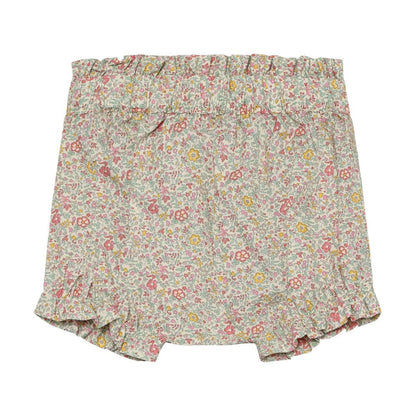 HutteliHut - Cotton Bloomer Shorts - Flower Patch-Bottoms-0-3M (1M)-Posh Baby