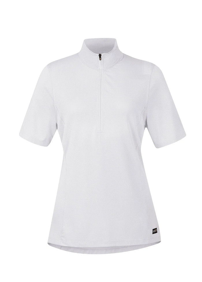 Ice Fil® Lite Short Sleeve Solid Riding Shirt white