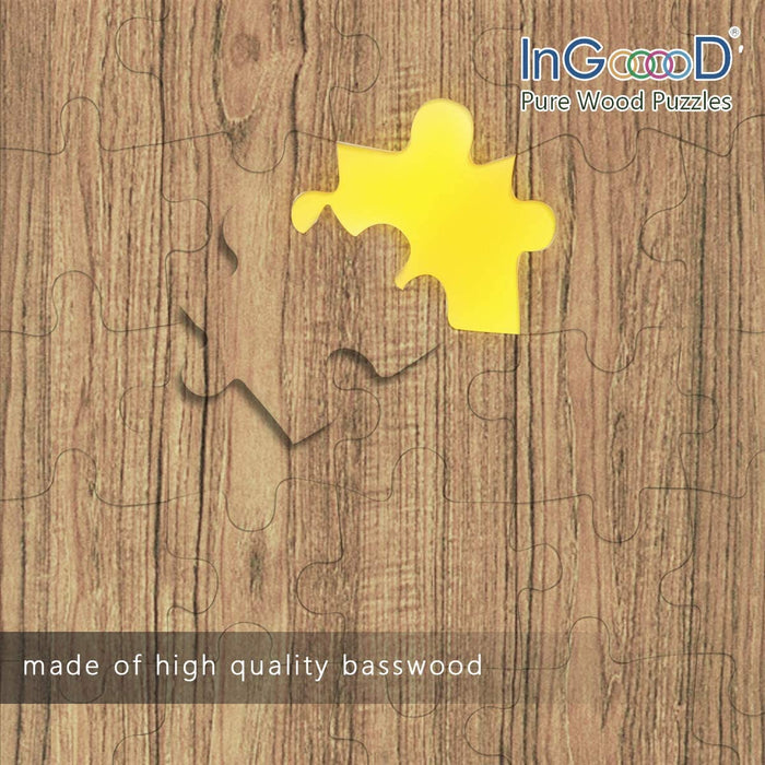 Ingooood Wooden Jigsaw Puzzle 1000 Piece - Easter Eggs 5 - Ingooood jigsaw puzzle 1000 piece