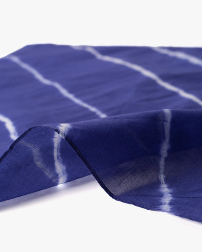 Japanese Handkerchief, Blue and White Tie Dye