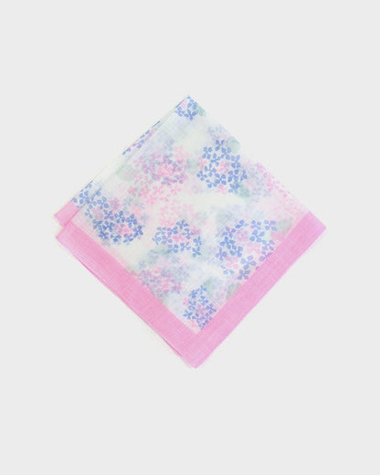 Japanese Handkerchief, Classic, Fushiito, Hydrangea