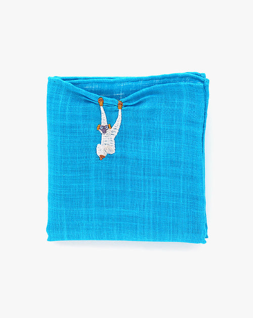 Japanese Handkerchief, Hikkomi, Monkey