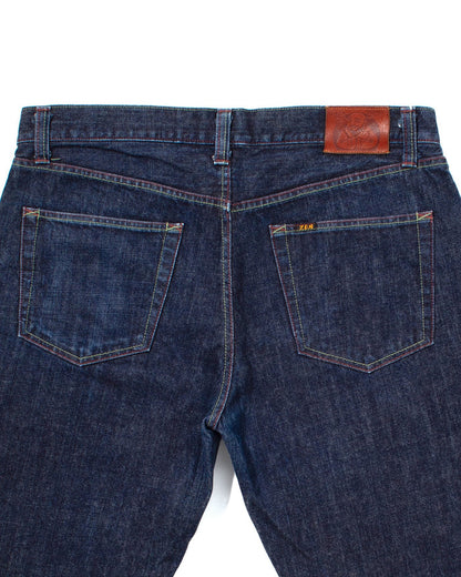 Japanese Repro Denim Jeans, Zen Clothing, Hand Painted - 36