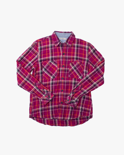 Japanese Repro Shirt, M, Gaijin Made, Magenta Plaid