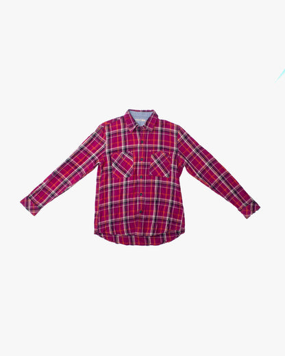 Japanese Repro Shirt, M, Gaijin Made, Magenta Plaid