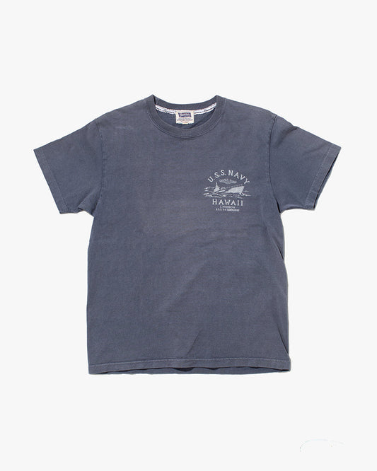 Japanese Repro T Shirt, Pherrows, Faded Blue - 38
