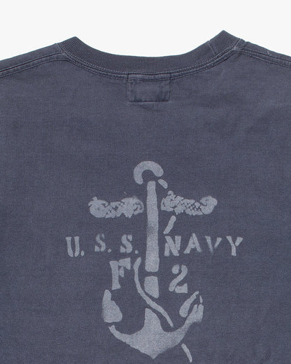 Japanese Repro T Shirt, Pherrows, Faded Blue - 38