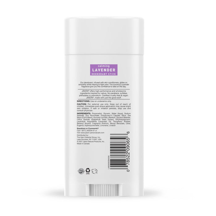 Jason Calming Lavender Deodorant Stick 2.5oz