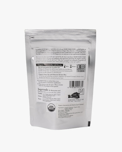 Jugetsudo USA Organic Genmaicha with Matcha Tea Bags