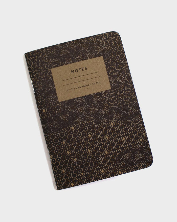 Katazome Pattern Notebook, Set of 3