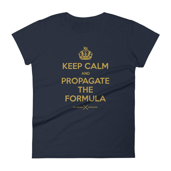 KEEP CALM & PROPAGATE - womens tee