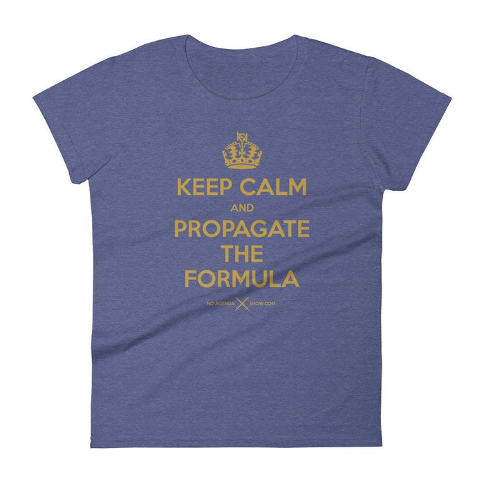 KEEP CALM & PROPAGATE - womens tee