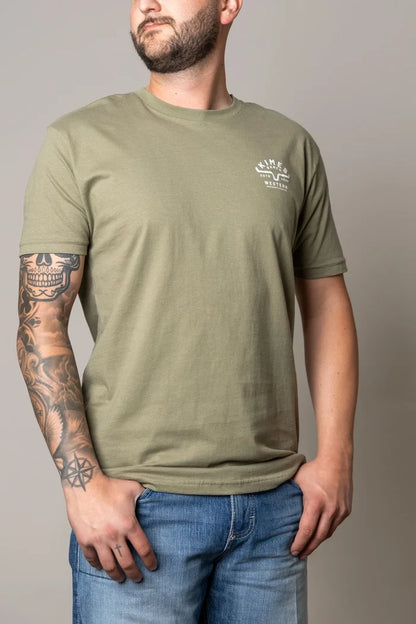 Kimes Ranch Grandview T-Shirt in Light Olive