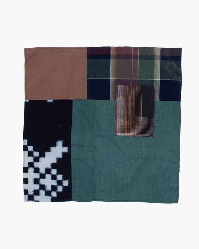 Kiriko Original Bandana, Boro Patchwork, C