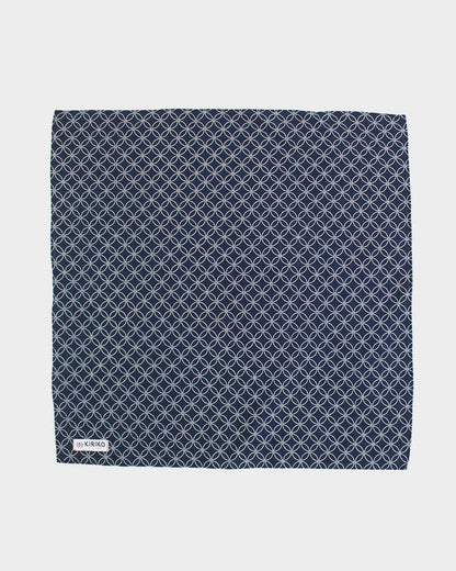Kiriko Original Bandana, Classic, Indigo Shippou
