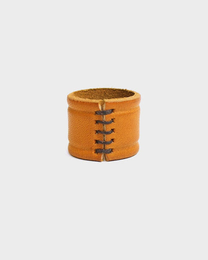 Kiriko Original Embossed Leather Cuff, Tan
