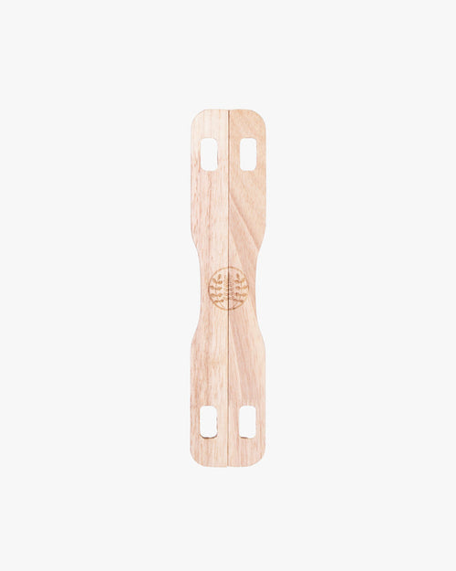 Kiriko Original Furoshiki Wooden Clasp, Natural Finish
