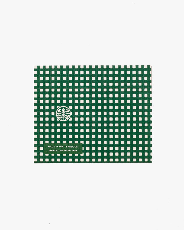 Green with White Squares