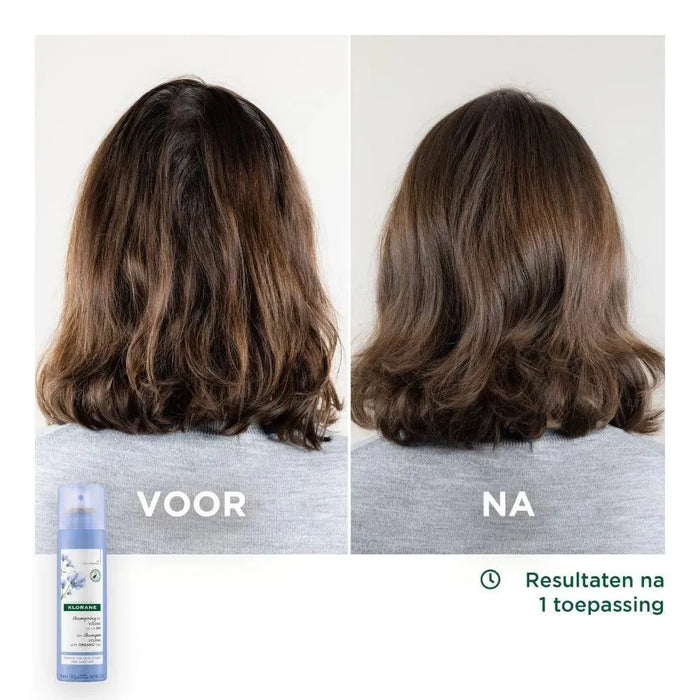 Klorane dry shampoo for volume Flax (150 ml) - Hairgivers