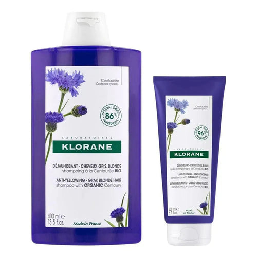 Klorane silver shampoo + conditioner - Hairgivers