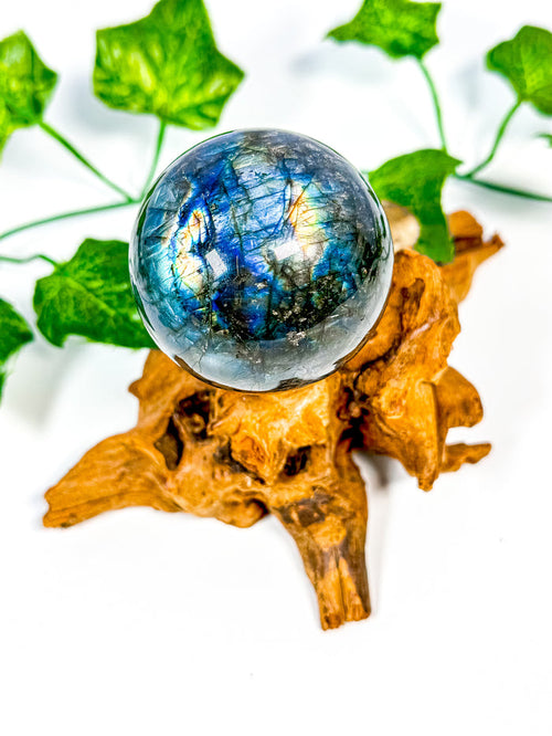 Labradorite Sphere (35E)