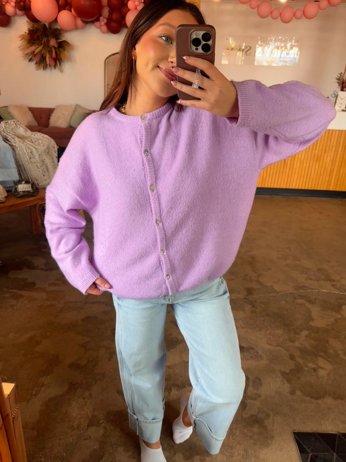 Lavender Love Cardi