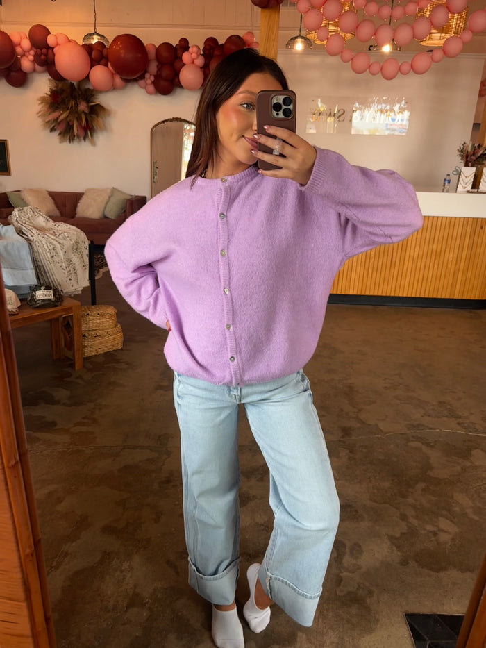 Lavender Love Cardi
