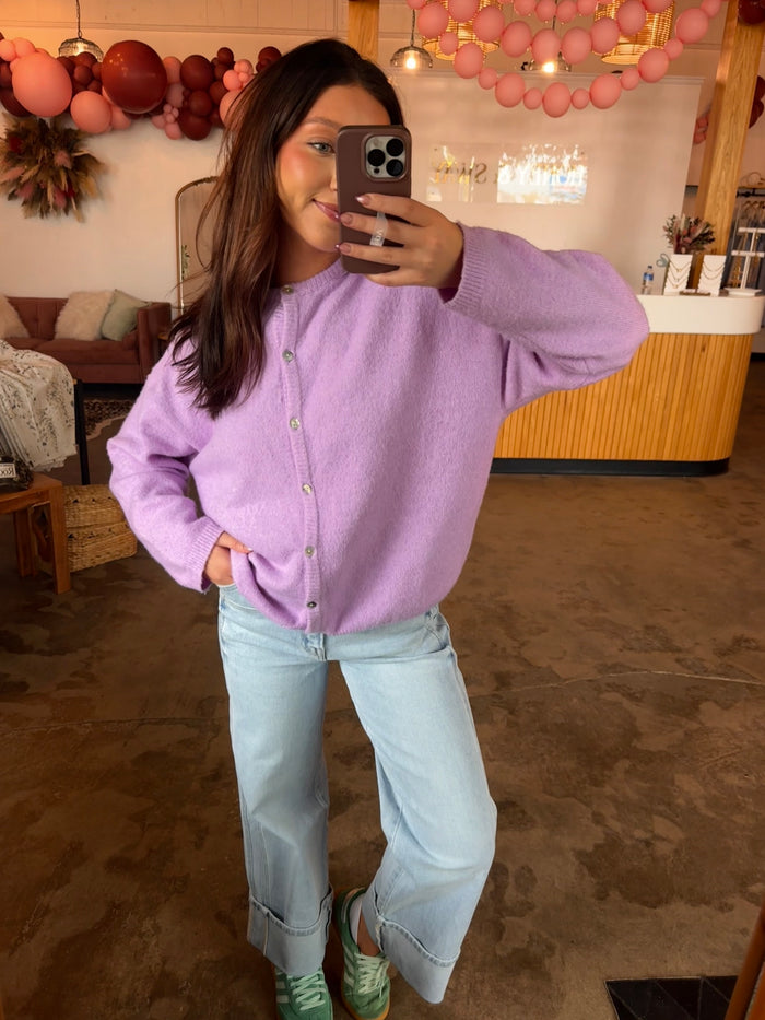 Lavender Love Cardi