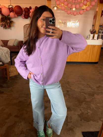 Lavender Love Cardi