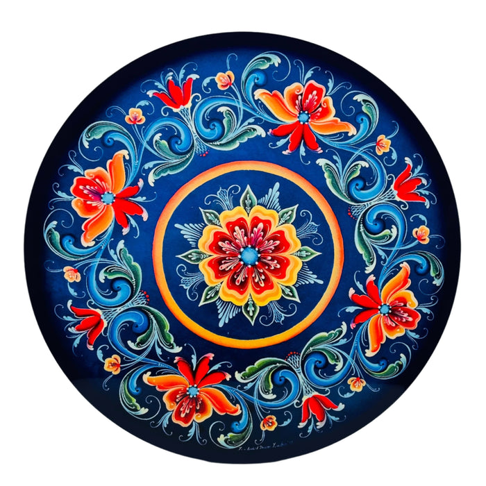 Lise Lorentzen Rosemaling Sign Wall Decor
