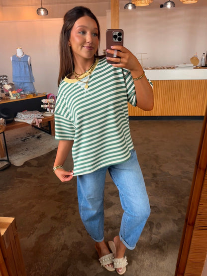 Lucky Striped Top