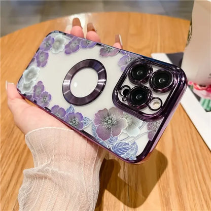 Purple Plating Case / China / For iPhone 14 Plus