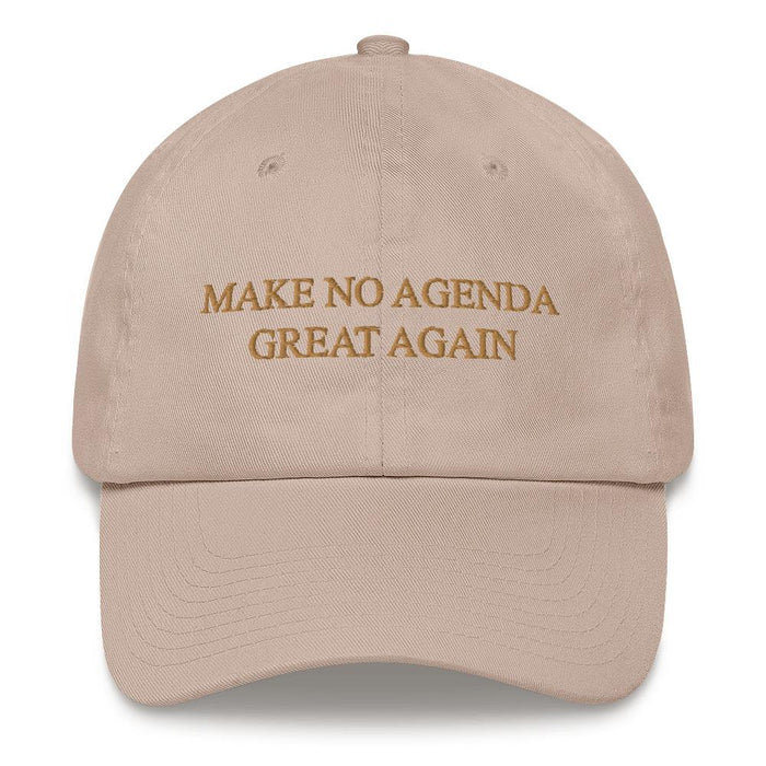 MAKE NO AGENDA GREAT AGAIN - dad hat