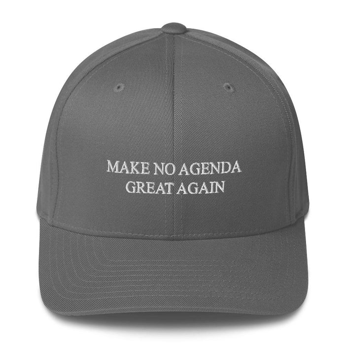 MAKE NO AGENDA GREAT AGAIN - fitted hat