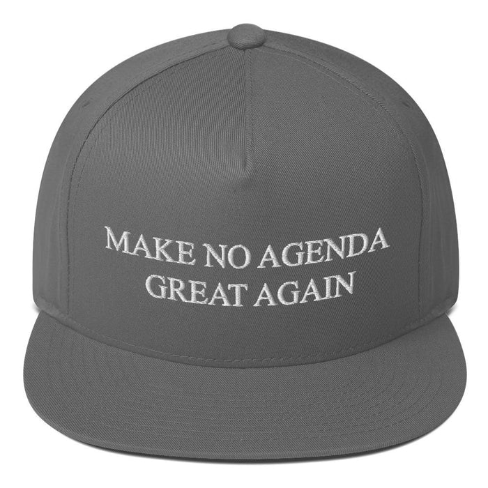 MAKE NO AGENDA GREAT AGAIN - high snapback hat