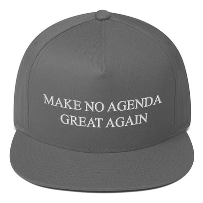 MAKE NO AGENDA GREAT AGAIN - high snapback hat