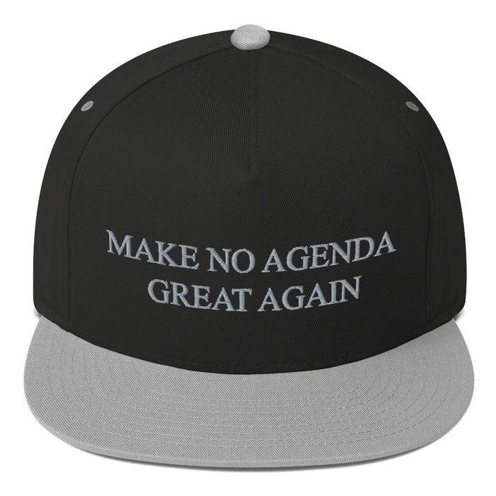 MAKE NO AGENDA GREAT AGAIN - high snapback hat