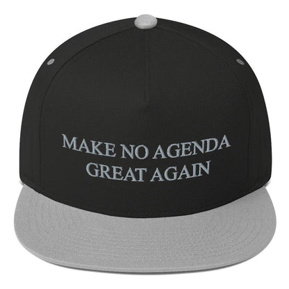 MAKE NO AGENDA GREAT AGAIN - high snapback hat