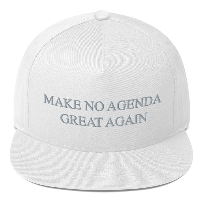 MAKE NO AGENDA GREAT AGAIN - high snapback hat