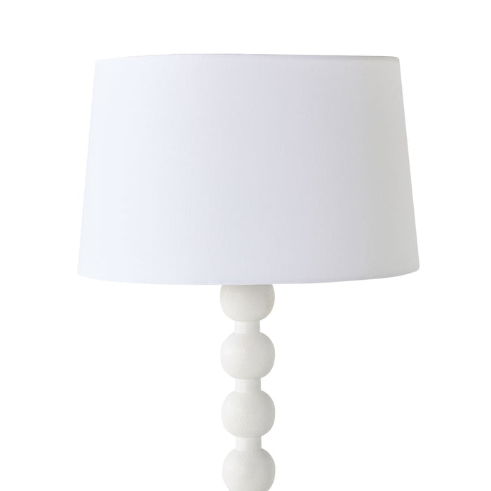 Melissa Wooden Table Lamp White 72cm