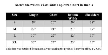 MEN'S CASUAL SLEEVELESS VEST