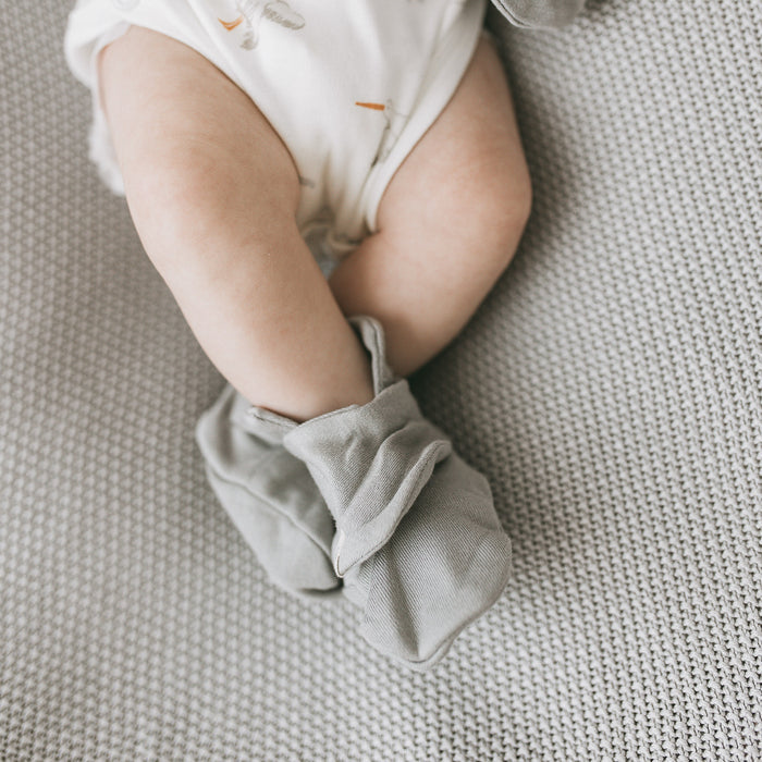 Mitts + Booties - Grey Morn