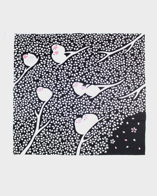 Modern Furoshiki, Nassen, Sakura and Bunchou, Black and White