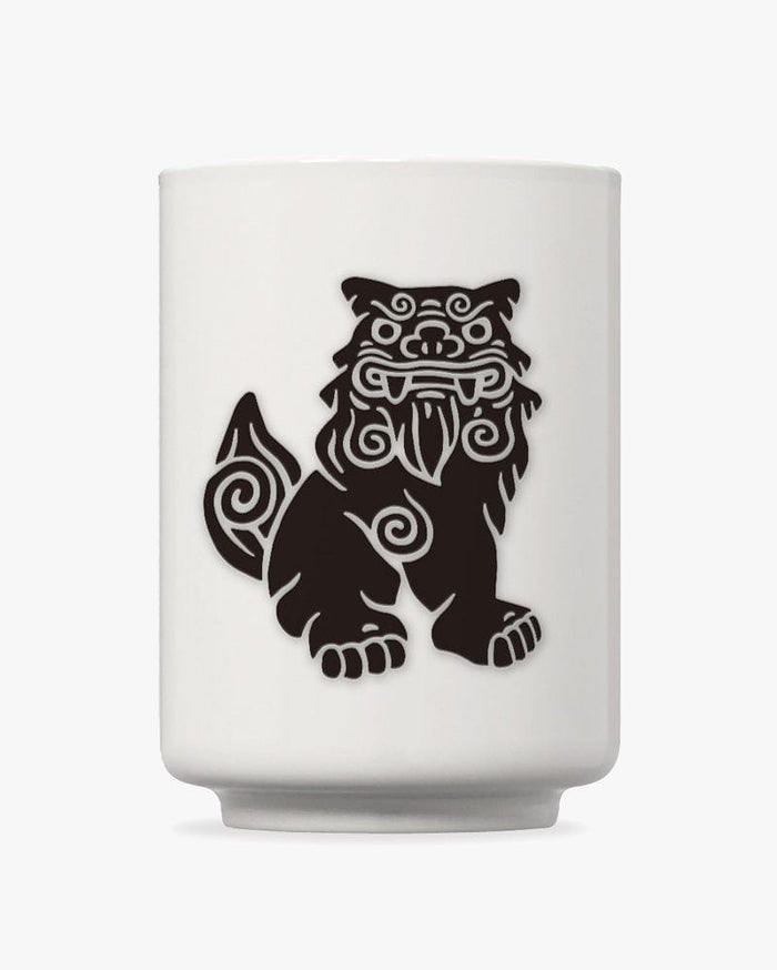 Mug, Arutha, Heat Changing, Shisa (Red/Blue)