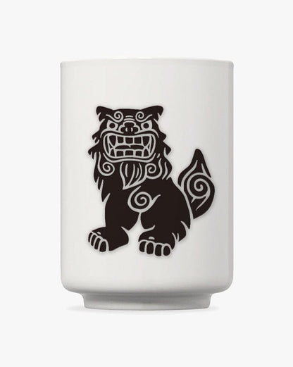 Mug, Arutha, Heat Changing, Shisa (Red/Blue)