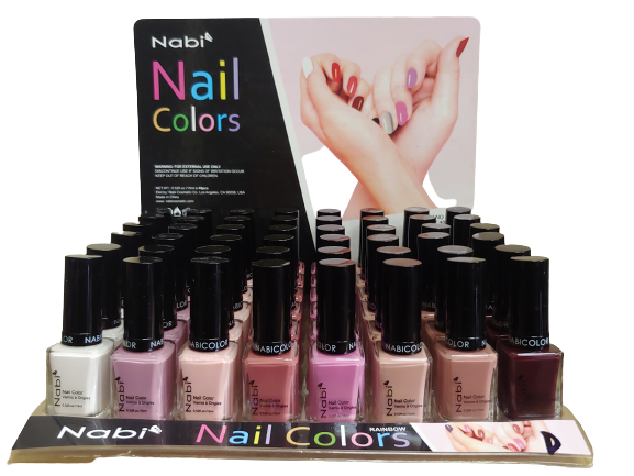 N48R-D - 8 PCS Nabi 5 Nail Polish Set D