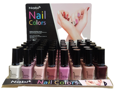 N48R-D - 8 PCS Nabi 5 Nail Polish Set D