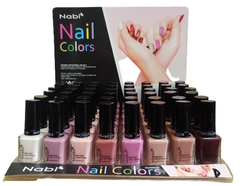N48R-D - 8 PCS Nabi 5 Nail Polish Set D