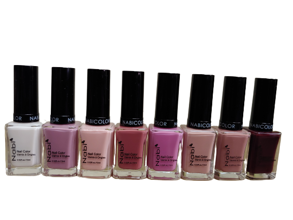 N48R-D - 8 PCS Nabi 5 Nail Polish Set D