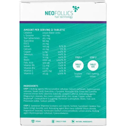 Neofollics anti-grey hair tablets (3-pack) - Hairgivers